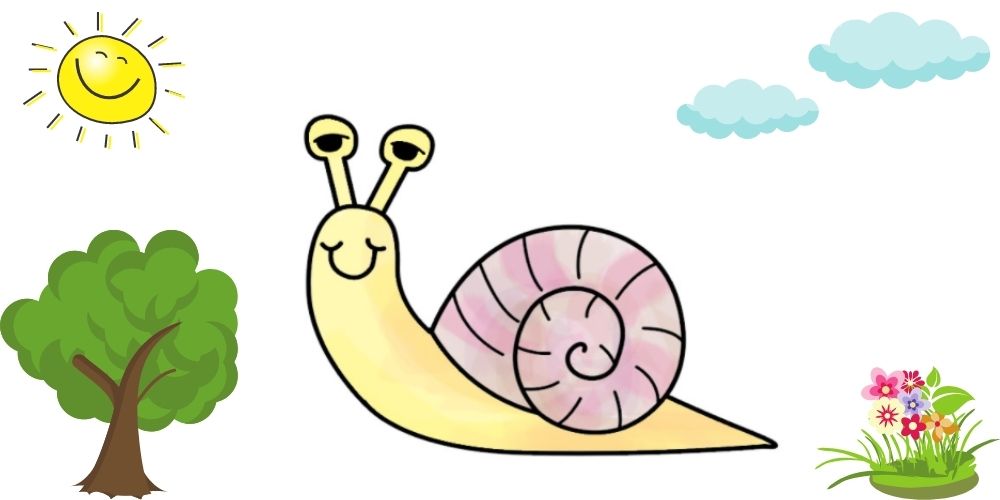 Comment dessiner un escargot très facilement