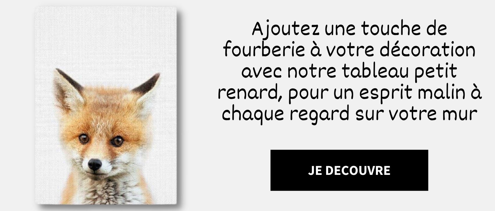 Le petit renard dans son terrier – À Marée Basse