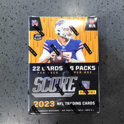 2023 Panini Score Football Blaster Box 6 Packs 132 Cards w/ 2023 Score  Pittsburgh Steelers Team Set Gift Pack at 's Sports Collectibles Store