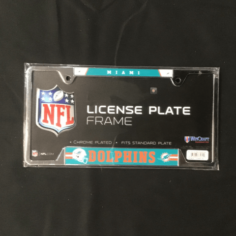 Miami Marlins WinCraft Team Logo Plastic License Plate