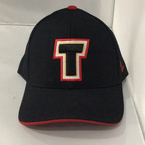 Tucson Toros Hat Black Word Logo Zephyr Fitted Size 7 7/8