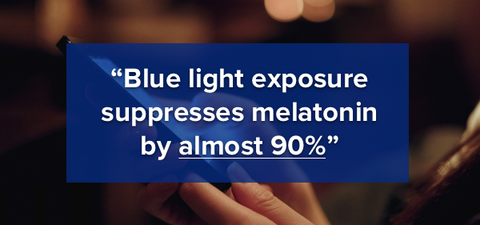 blue light melatonin production