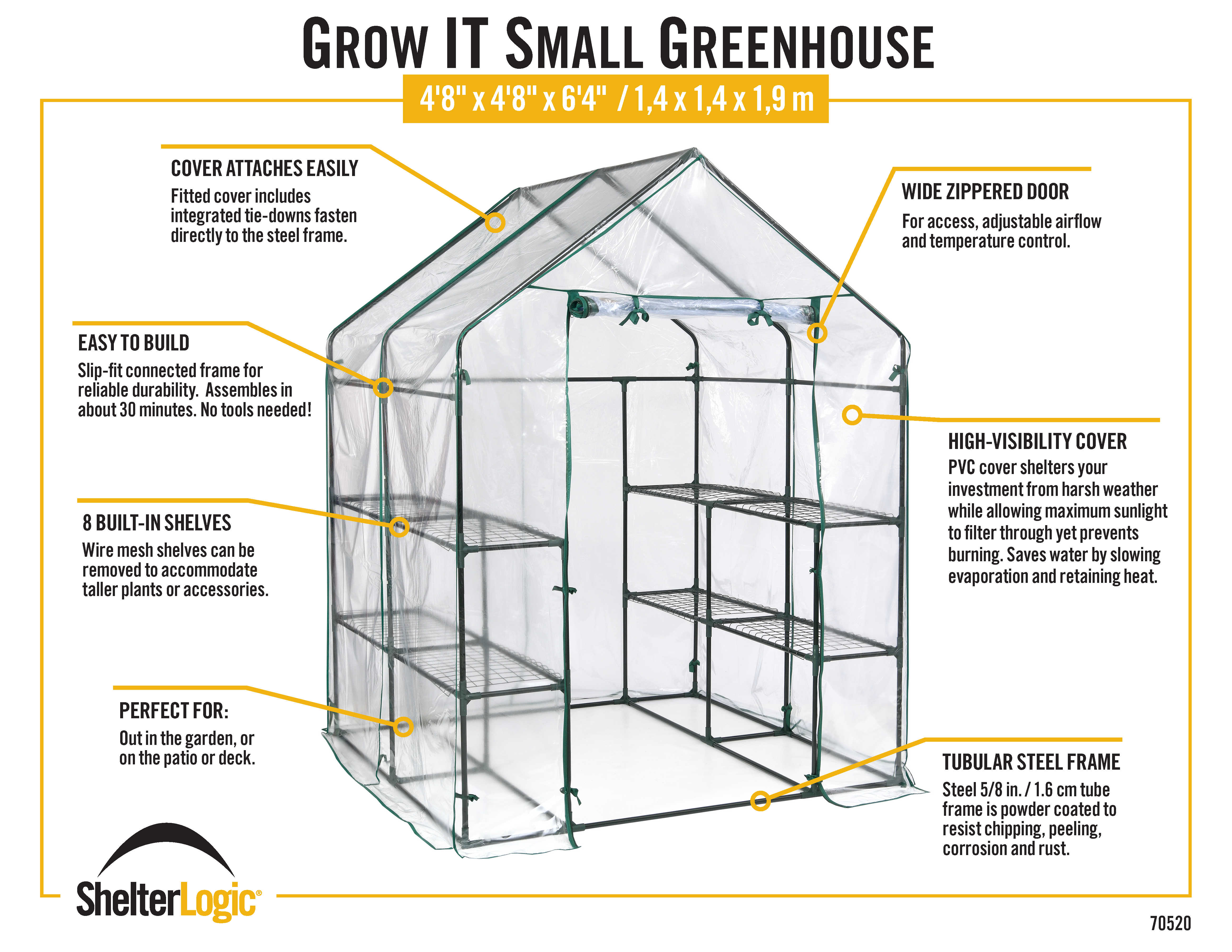 Grow IT Small Greenhouse