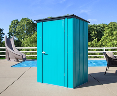 Arrow Teal Patio Shed