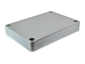 qBox Enclosure Opaque Light Grey Lid - IOT-BOTS.COM