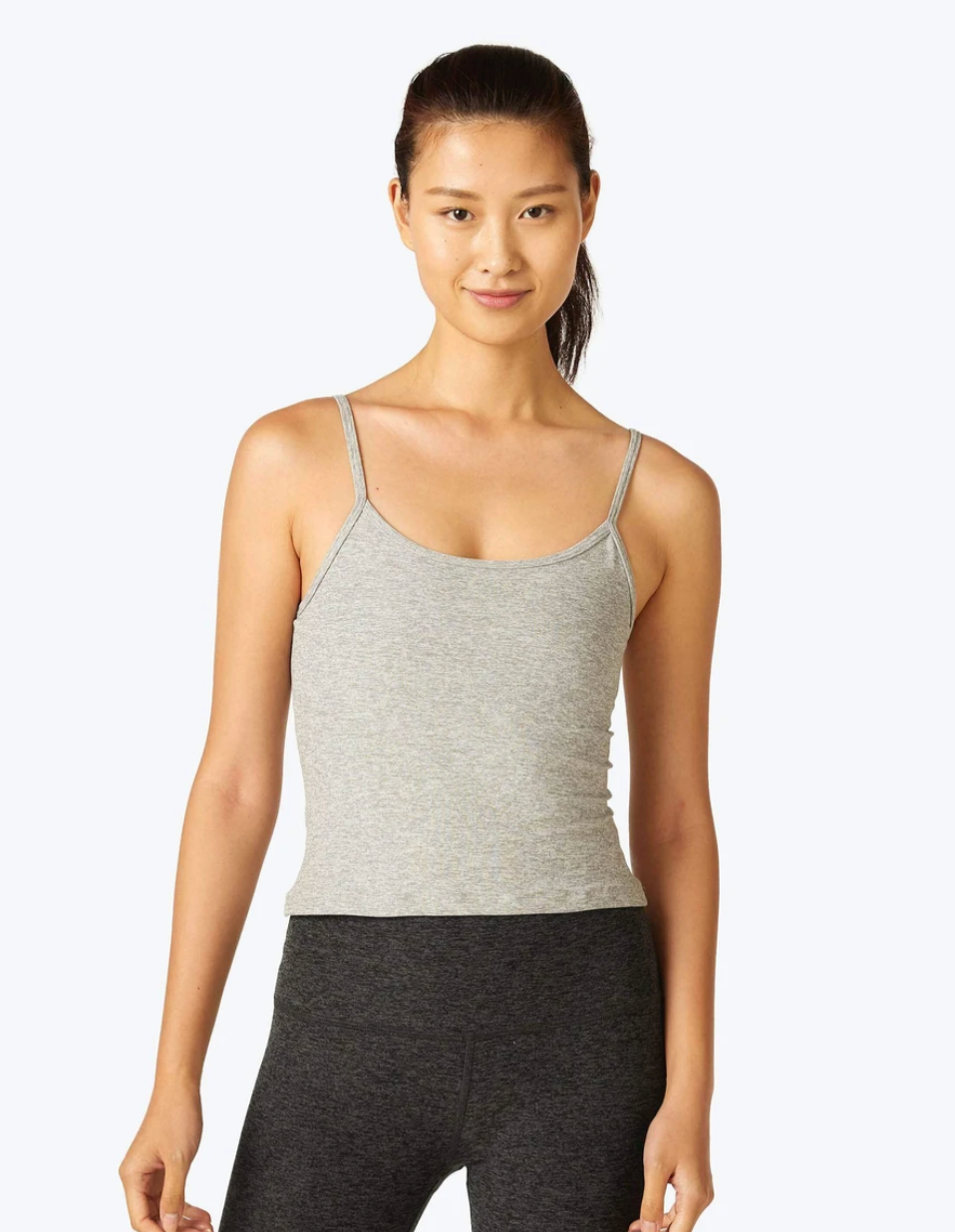 beyond yoga keep it simple cropped tank