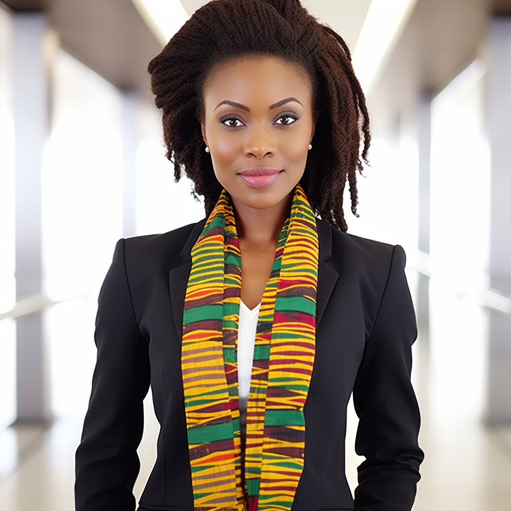 Kente handwoven Stoles, Scarfs from Ghana West Africa