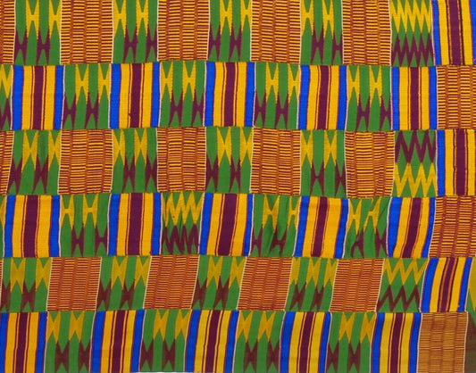 Rare African kente handwoven cloth fabric Ashanti Ghana FATHIA