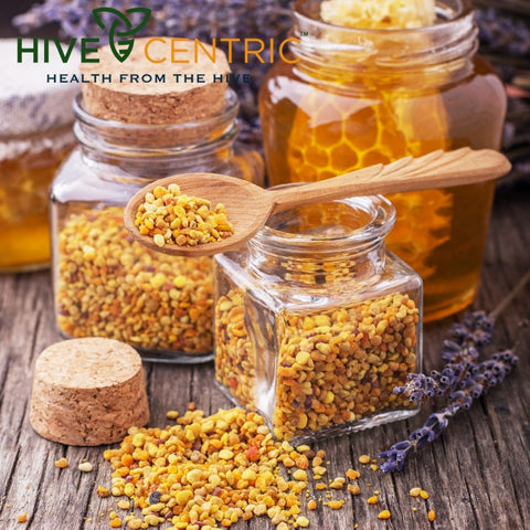 royal jelly, bee pollen, propolis capsules