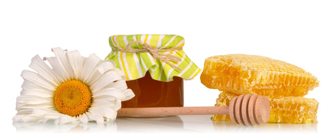 Bee products include bee pollen and royal jelly