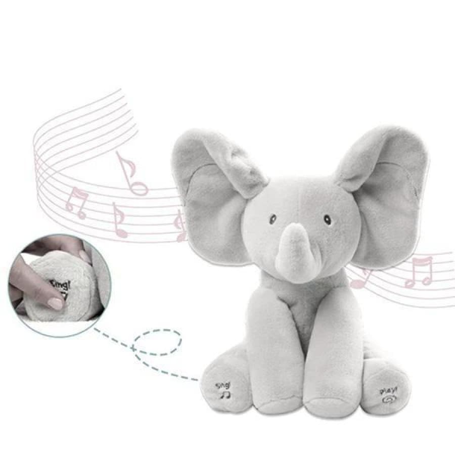 baby elephant singing toy