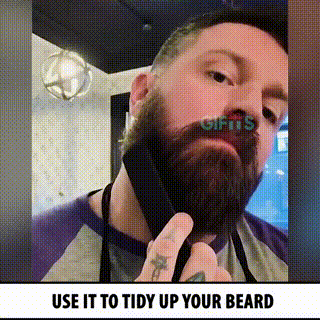 Beard Straightener Brush Comb Styler Electric Heated Detangling Straightening Relaxer For Men