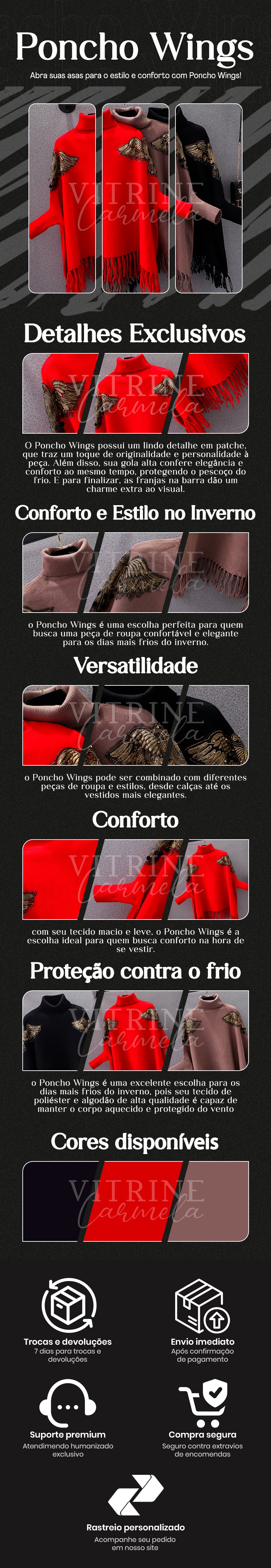 roupa de inverno feminina em promoção com frete grátis