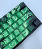 Hayabusa 60% Keyboard - Green Liquid Oni Dragon