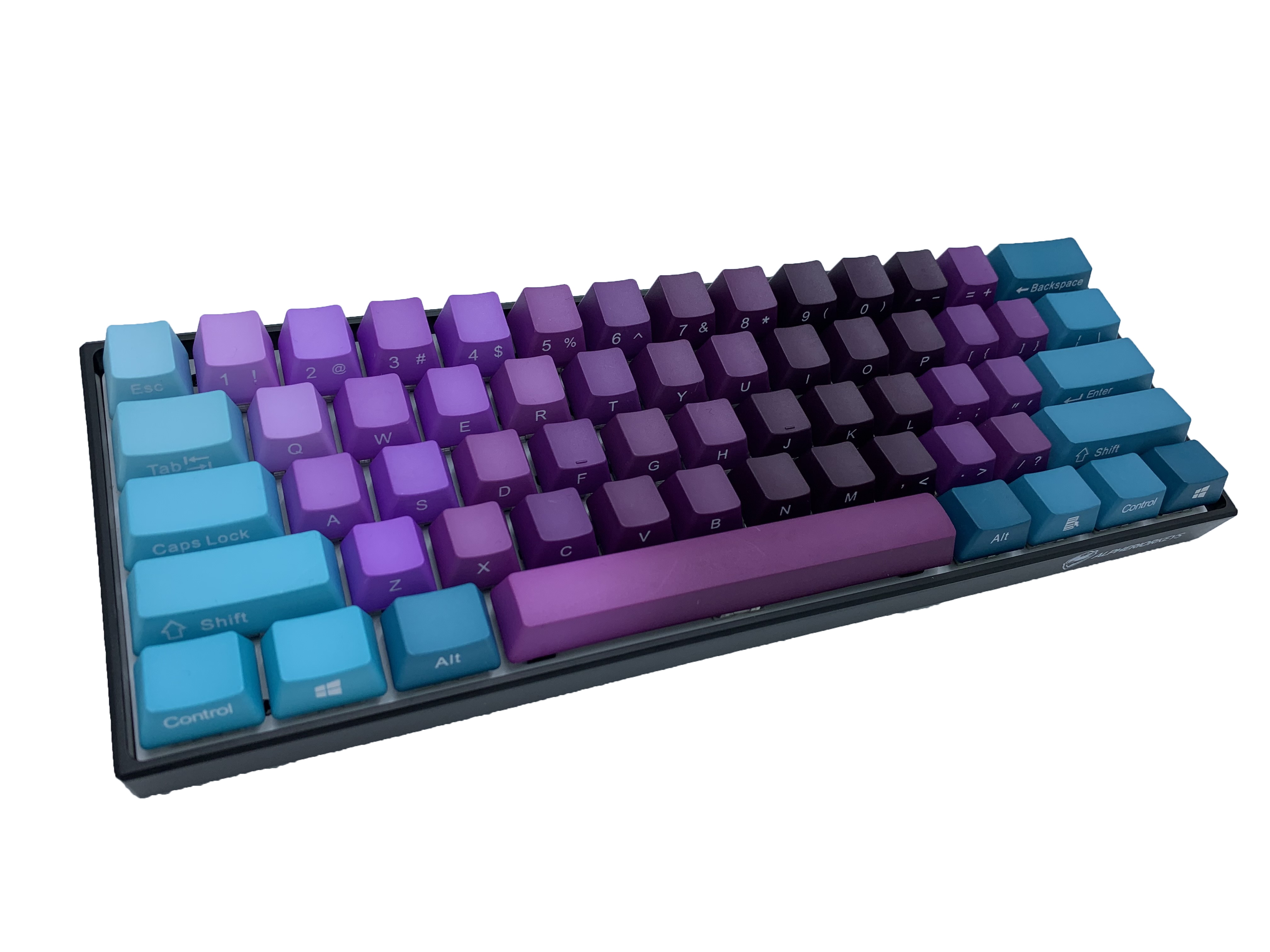 Amethyst Fade Keycap Set - Alpherior Keycaps