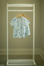 Load image into Gallery viewer, QLounge White &amp; Blue Floral Lounge Set
