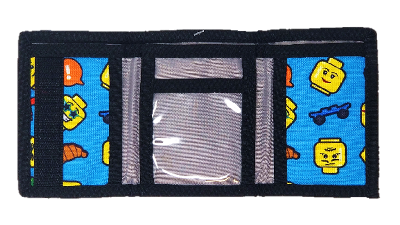 LEGOLAND® EXCLUSIVE Minifigure Emoji Collection Wallet - Blue ...