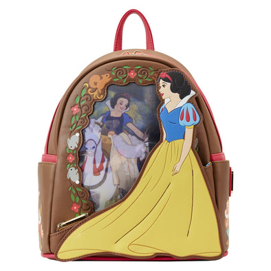 Modern Pinup Exclusive Loungefly Princess Stained Glass Mini Backpack