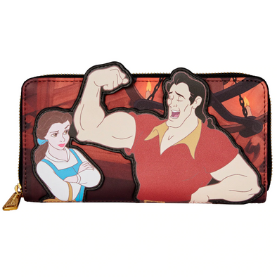 Snow White Window Scene Zip Around Wallet