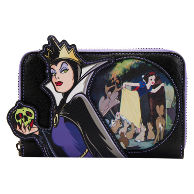 Loungefly Disney Villains Princess and the Frog Glow-in-the-Dark Dr.  Facilier Ziparound Wallet