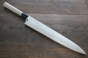 Magnolia Saya Sheath for Yanagiba Sashimi Knife with Plywood Pin - 210mm Kaneko - Seisuke Knife Kappabashi