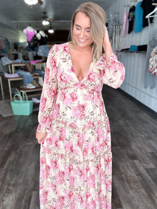 The Way It Goes Floral Maxi