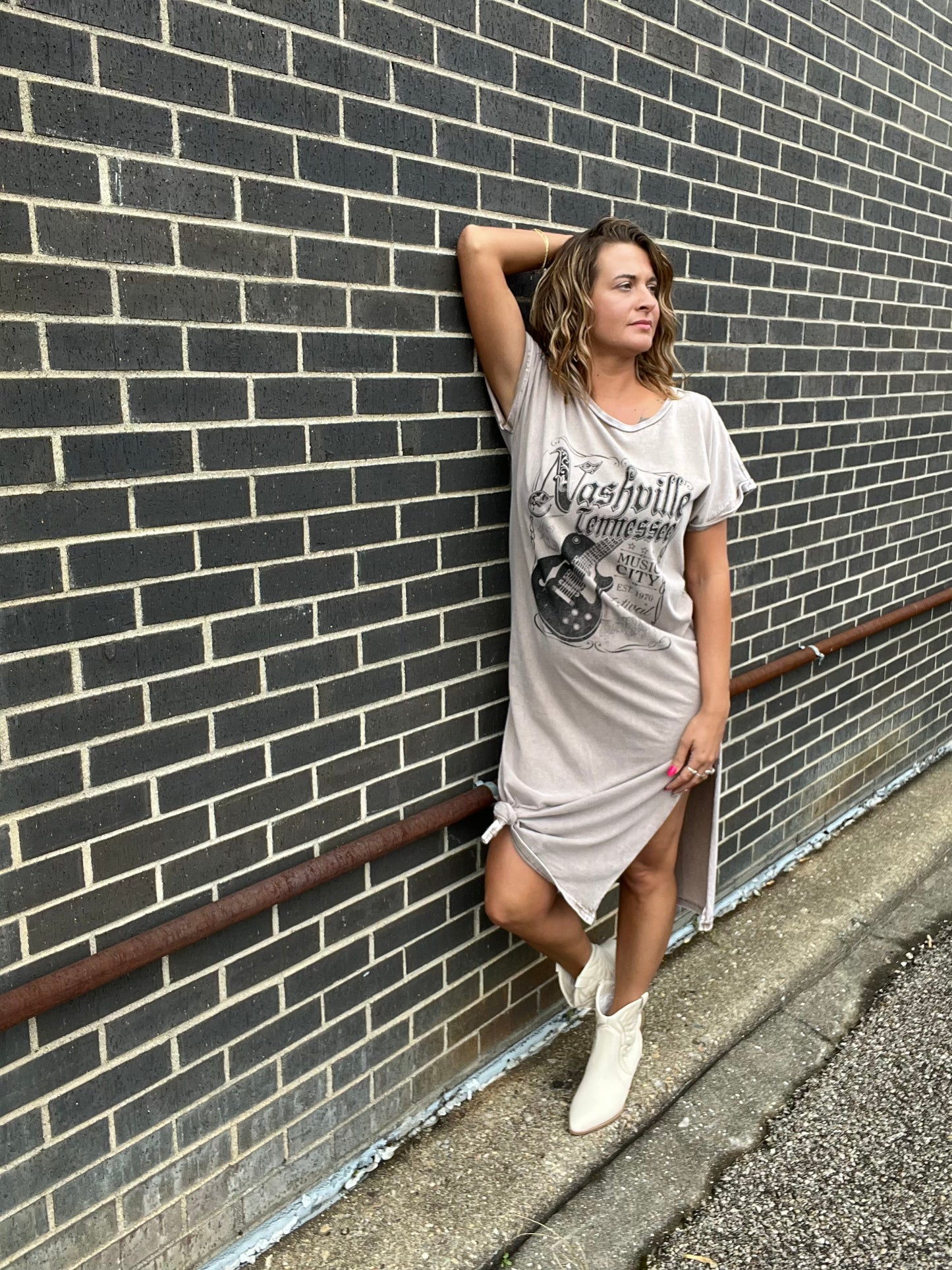 Nashville Maxi T-Shirt Dress
