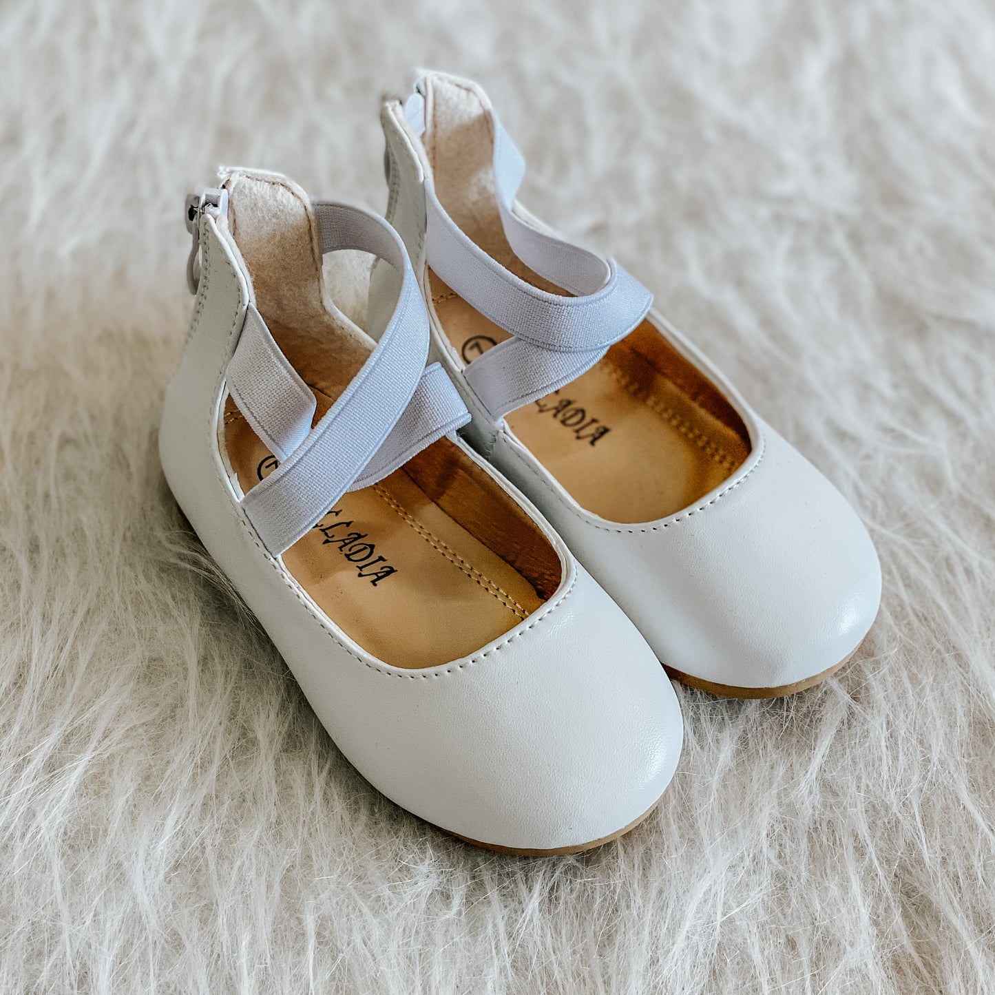 White Ballet Flats - Infant *final sale*