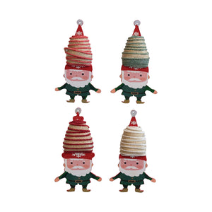 Thread on Gnome Shaped Spool - Little Red Barn Door