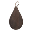 Acacia Wood Cutting Board w/ Leather Handle