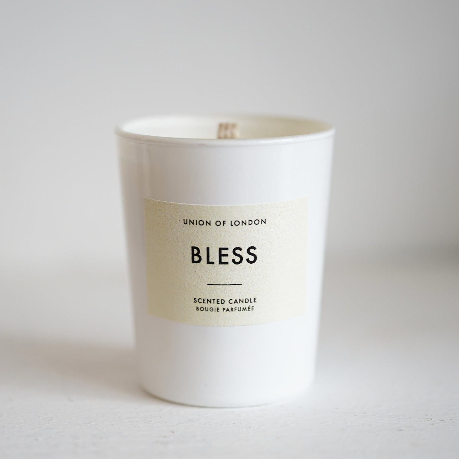 BLESS CANDLE SMALL WHITE