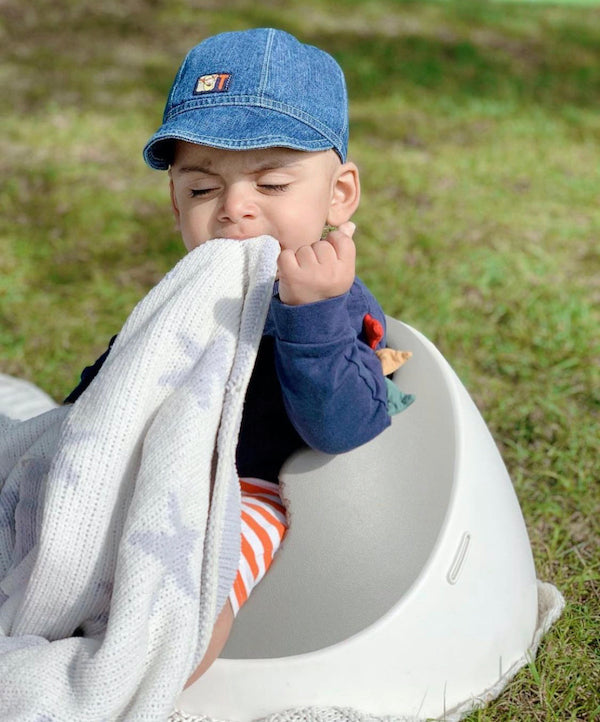 Baby Puts Lovey In His Mouth