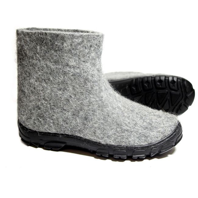 wool ankle boots