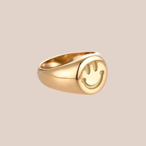 gucci smiley face ring