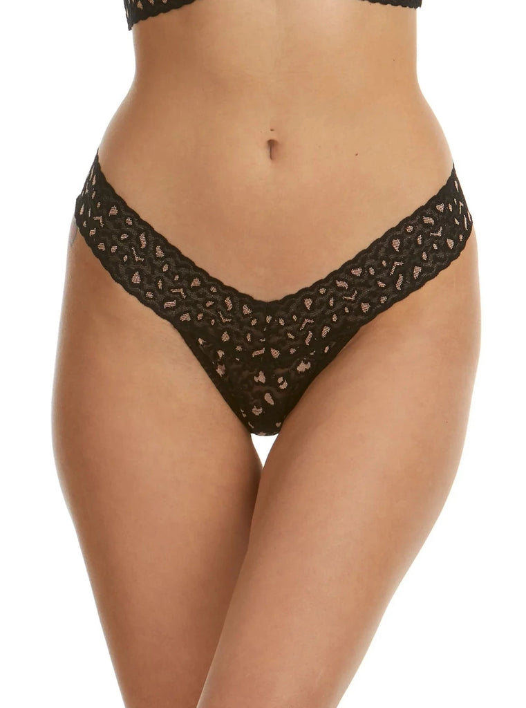 HANKY PANKY DAILY LACE LOW RISE THONG – Tops & Bottoms