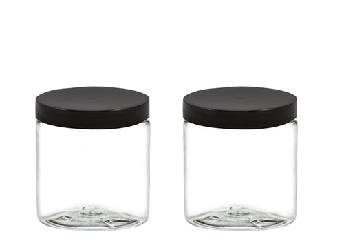 240ml Square Glass Jars With Lids