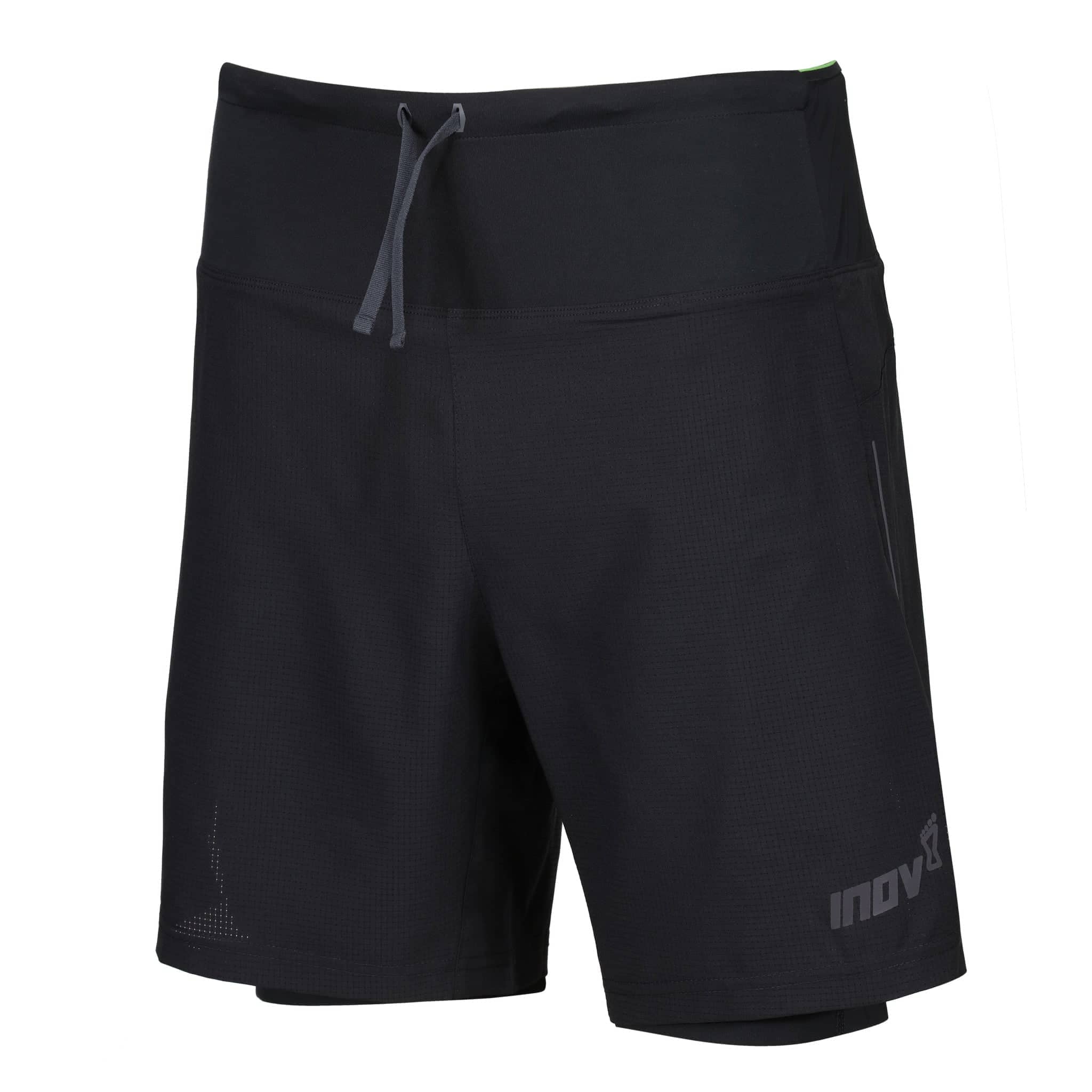 INOV8 Trailfly Ultra 7" 2in1 Short - Heren - Black