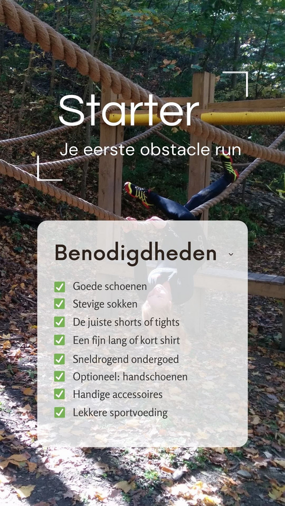 starter obstacle run