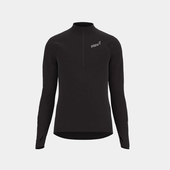 Inov-8 Train Elite Longsleve Half Zip Midlayer - Sportshirt - Zwart - Heren