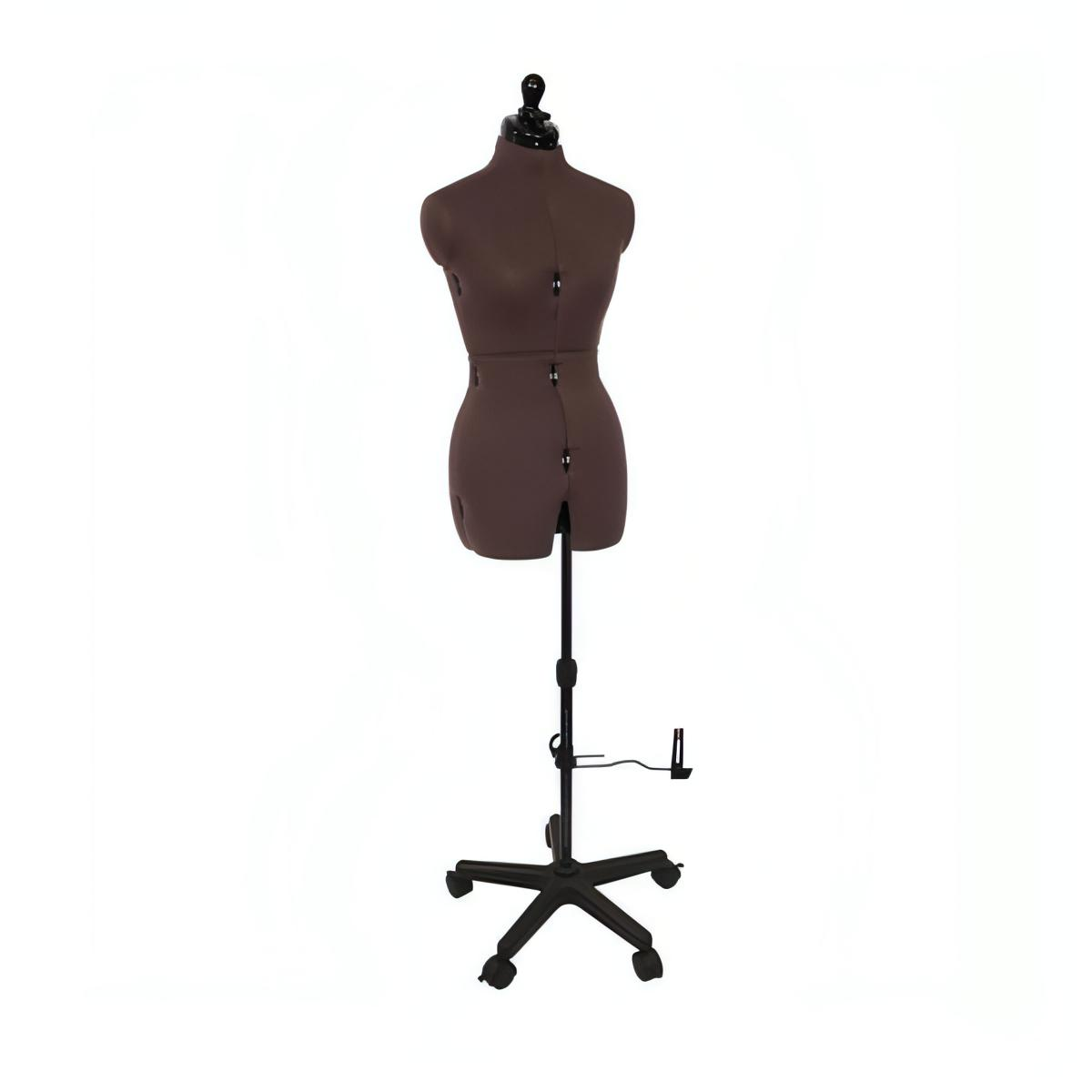 Adjustoform * made in the UK * Olivia Dress Form (Brown) available in 4 sizes with 12 adjusters