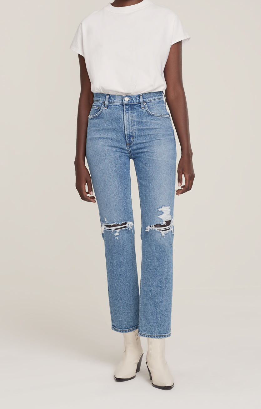 Wilder Jean Mid Rise Comfort Straight 