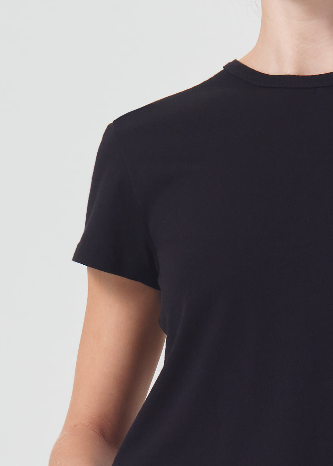 Drew Tee in Black – AGOLDE