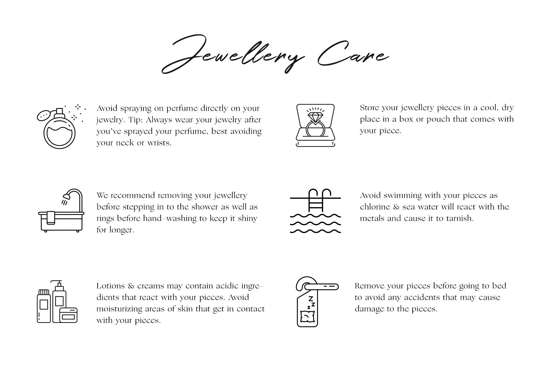 Jewelry Care – Mirit Weinstock