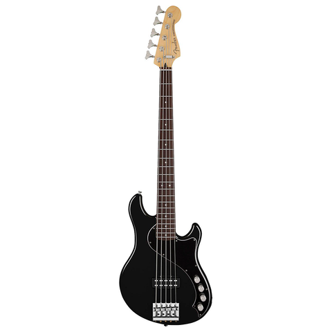 Bajo electrico activo negro marca Fender Deluxe