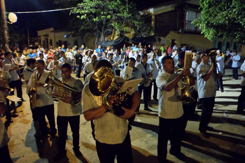 Bandas de música en Semana Santa