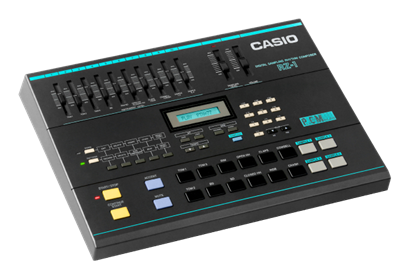 RZ-1: Sonido de batería sampleado de 12 bits con muchas pistas de hip‑hop y house en 1986.