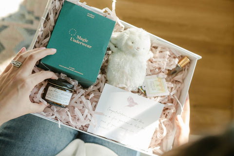 postpartum gift box for new moms