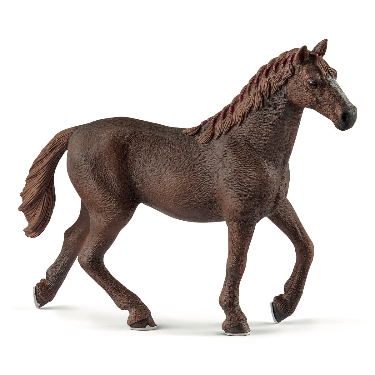 Schleich 13855 Englantilainen täysiverinen hevonen— Elli Madelli