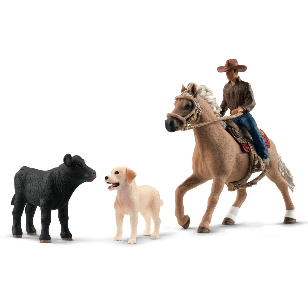 Schleich 42578 Lännenseikkailu ratsailla— Elli Madelli