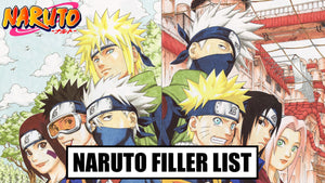Naruto Filler List Naruto Filler Episodes Guide Naruto